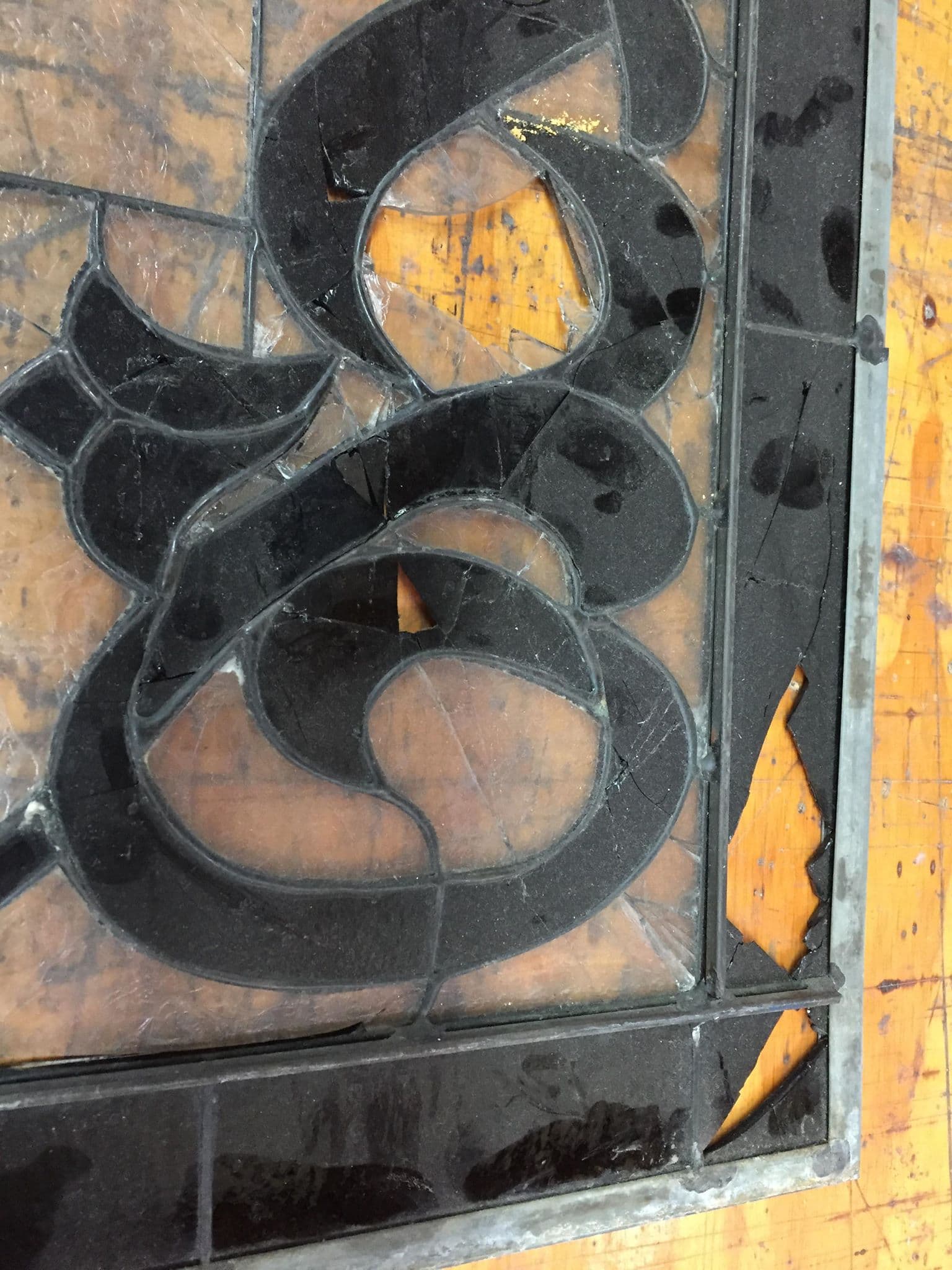 Stained glass restoration and repair — New York studio