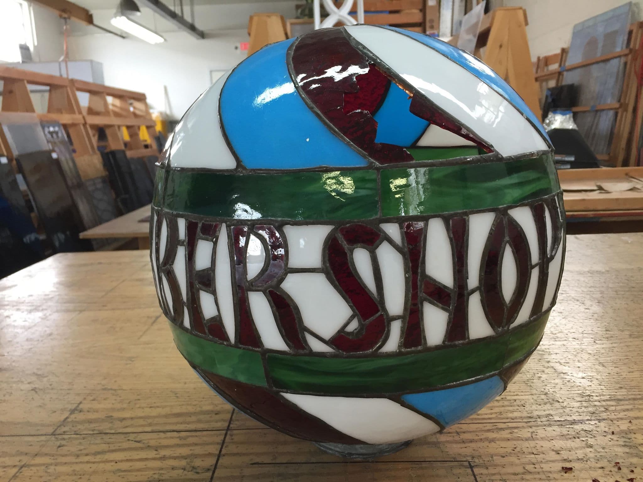 Custom stained glass commission — MC Stained Glass Studio