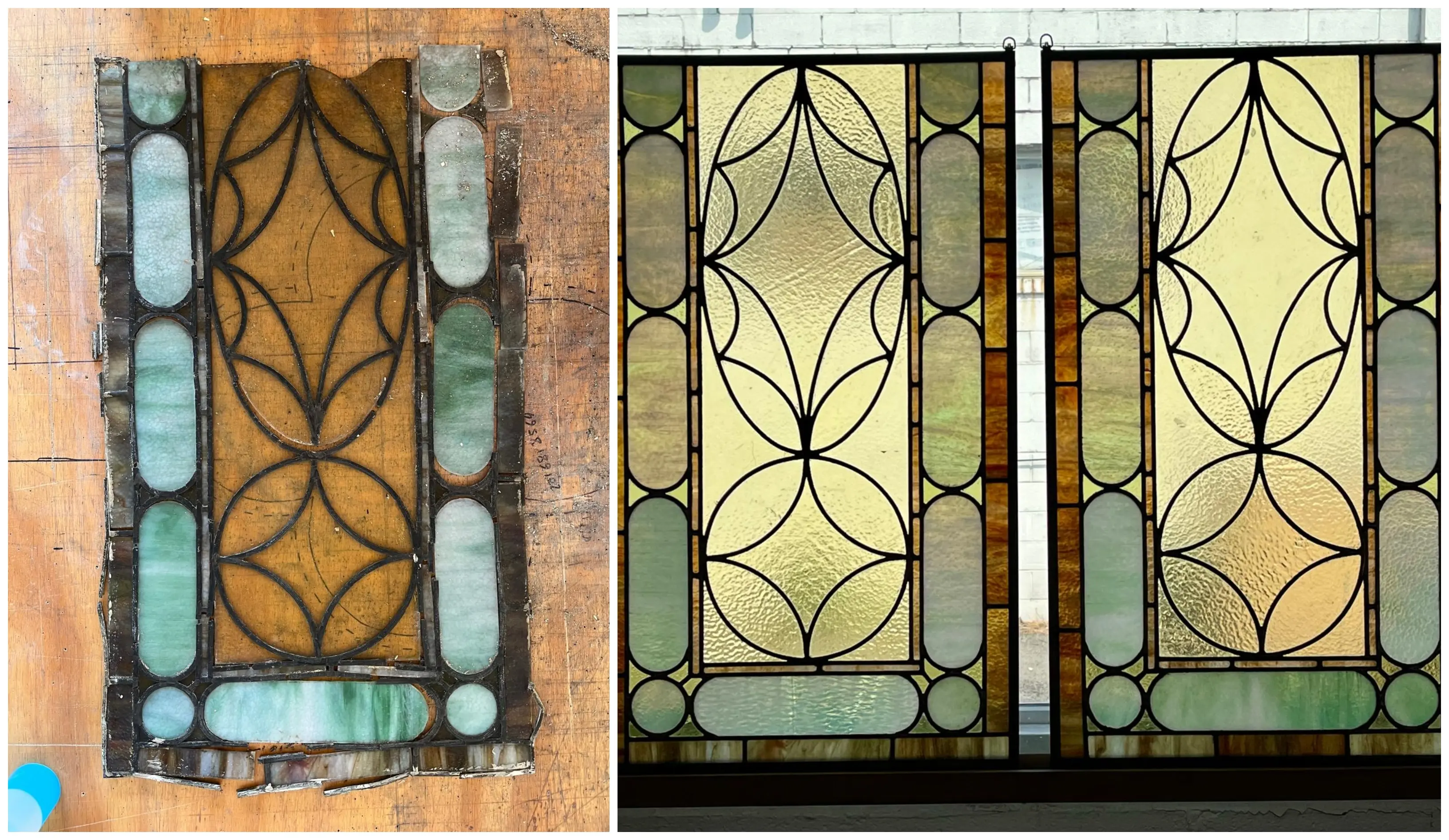 Custom stained glass design — MC Stained Glass