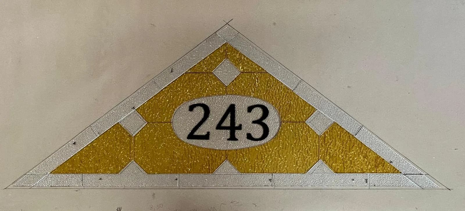 Decorative Entry Transom — detail 3