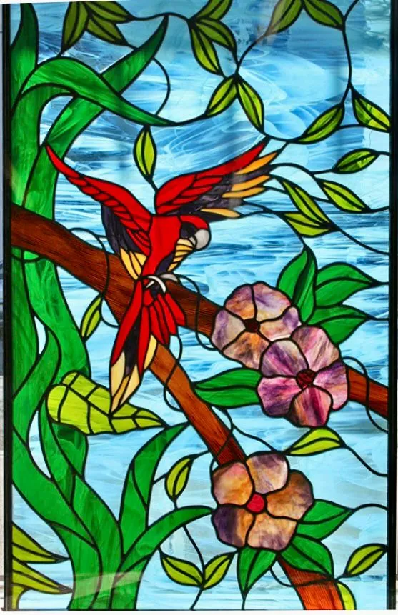 MC Stained Glass studio work 1